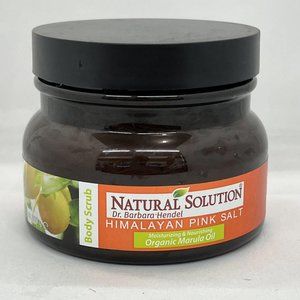 The Natural Solution Dr Hendel HIMALAYAN PINK SALT Organic Body Scrub 12.3 oz N